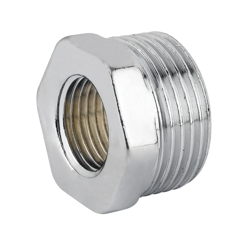 RACCORDO DI RIDUZIONE MASCHIO FEMMINA IN OTTONE CROMATO SERIE 1500 3/4X1/2   TIEMME RACCORDERIE SPA