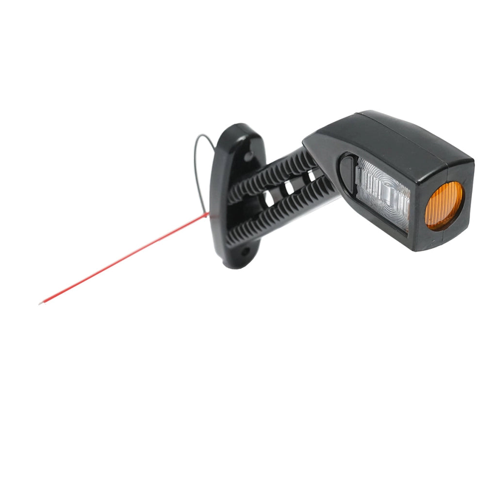 Set di luci di posizione laterali a LED con braccio 24V, rosso-bianco-giallo