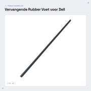 Sostituzione Piastra di Supporto in Gomma per Dell Inspiron 16 Plus 7620