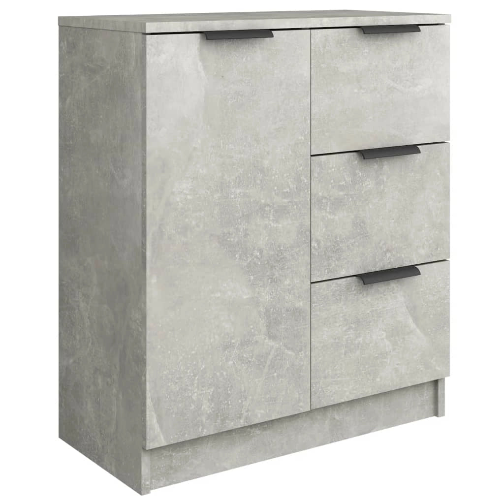 Buffet credenza cassettiera armadio mobile contenitore organizer per cucina soggiorno salotto 60 x 30 x 70 cm legno ingegnerizzato grigio 02_0031956