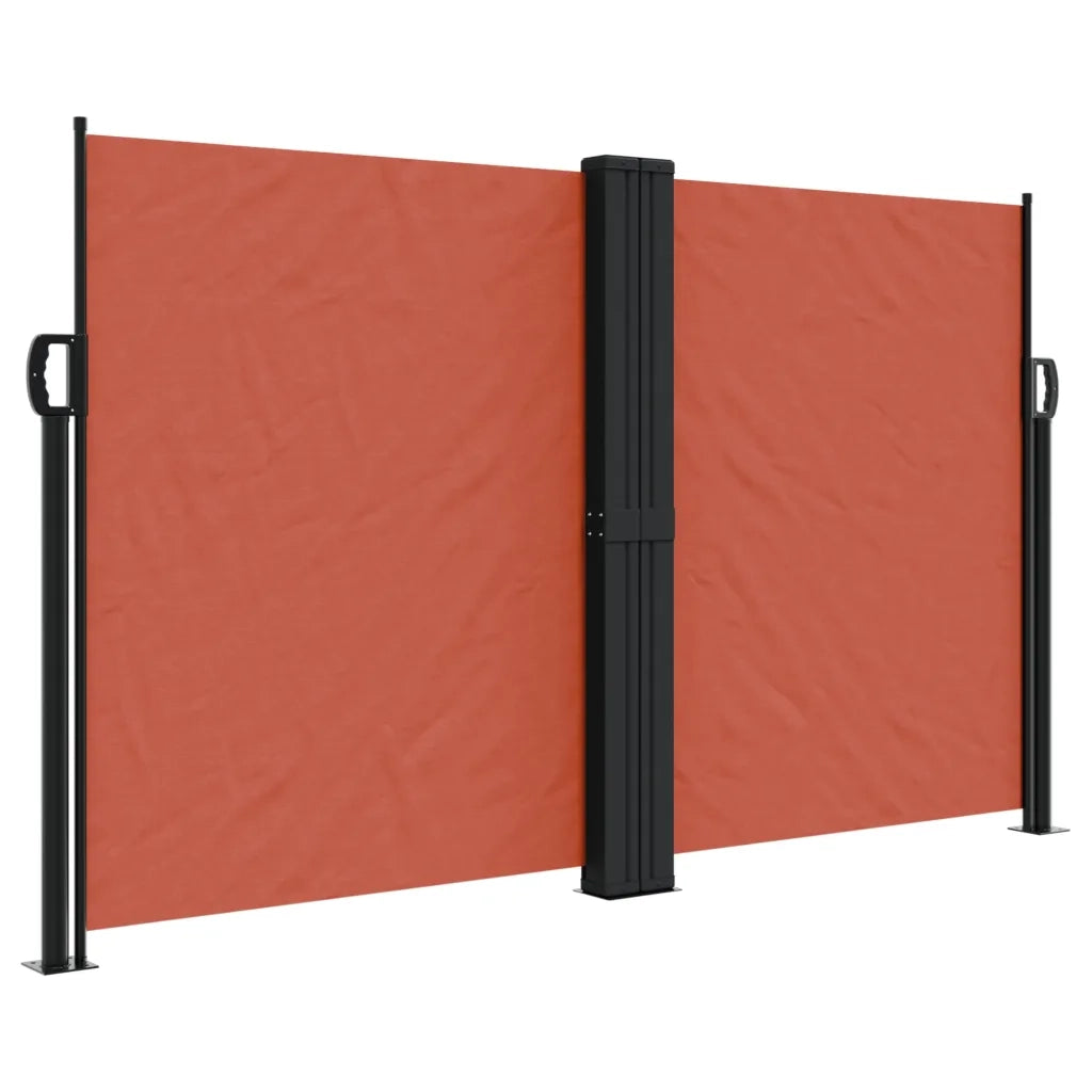 Tenda da Sole Laterale Retrattile Terracotta 140x1000 cm 4004723