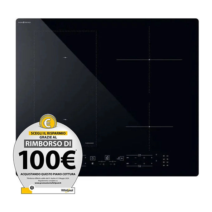 Whirlpool Piano cottura a induzione in vetroceramica - WL B4060 CPNE