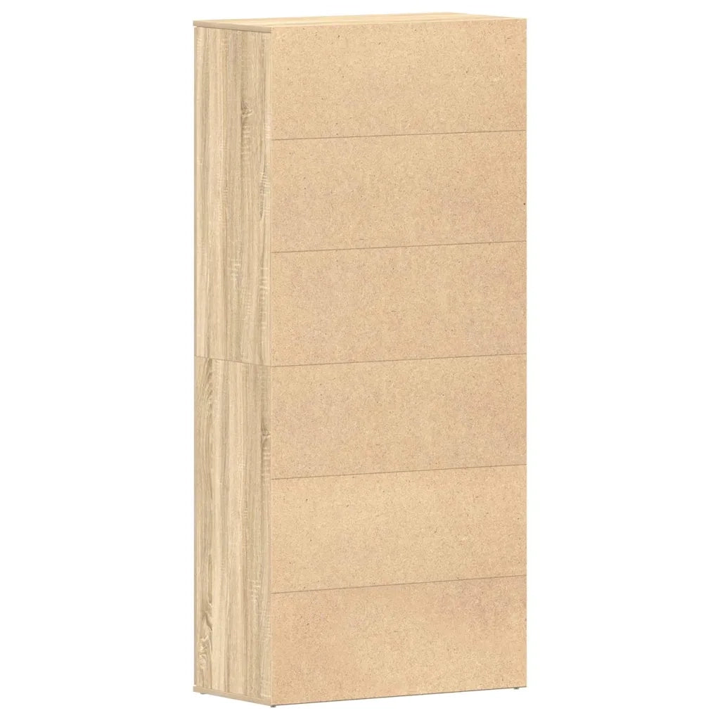 Mobile per scarpe con porta Rovere Sonoma 80 x 39 x 178 cm 3333868