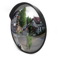 Verkehrsspiegel 60 cm konvex u. Schutzhaube Schwarz