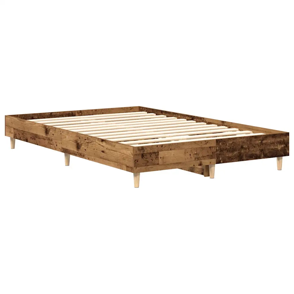 Giroletto senza Materasso Legno Antico 120x190 cm in Truciolato 861082