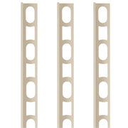 Profili in alluminio verniciato colore 138 a l per finitura parete proangle *** pezzi 3 pz, confezione 1