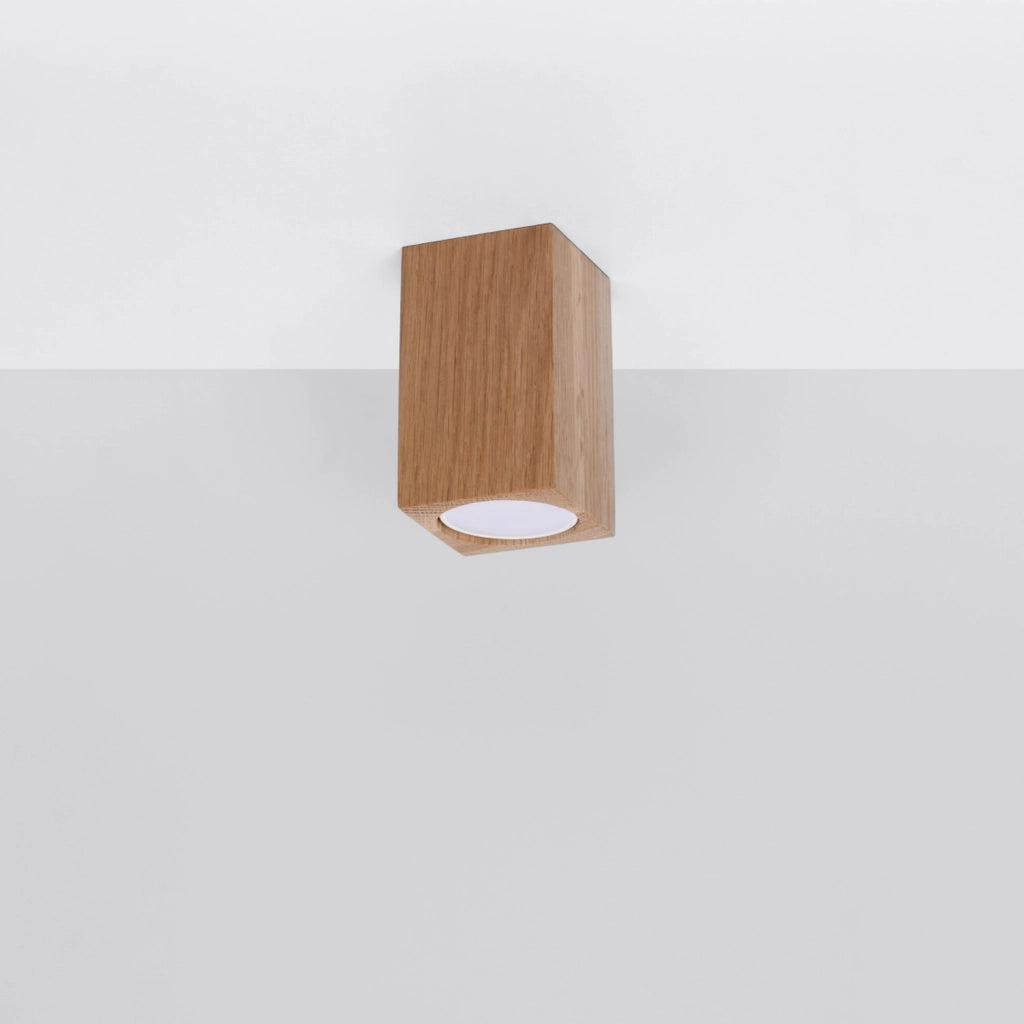 Spot soffitto BAMBU 10 rovere scuro GU10 Pure Lume