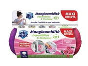 AIRMAX BI-PACK MINI KIT ASSORBIUMIDITA' DEO USA E GETTA- - gr.40 ciascuno - 6 pezzi AIRMAX