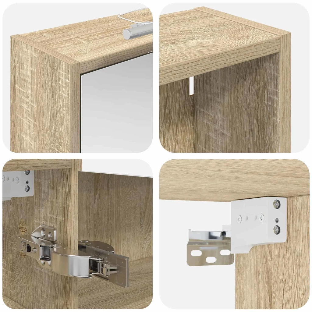 Set di Armadi da Bagno 3 pcs 116 x 16 x 62,5 cm