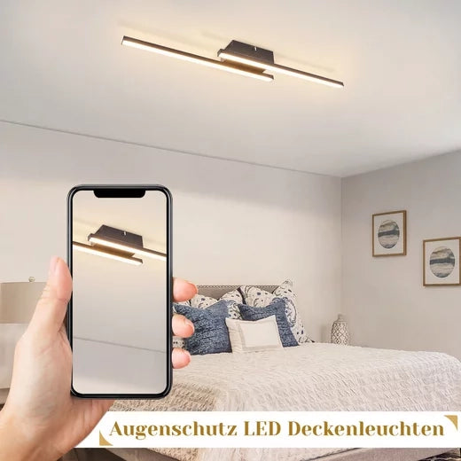ZMH Lampada da soffitto LED moderna 12W bianco caldo per soggiorno camera letto corridoio