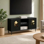 Mobile TV BREMEN 102 x 33 x 51 cm Rovere Nero 8007067