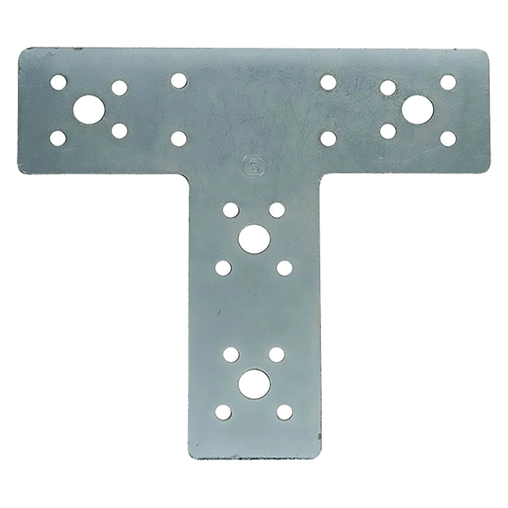 GIUNZIONE A 'T' mm 160 x 100 x 45 - foro Ø 10,5- 20 pezzi  - SIPA