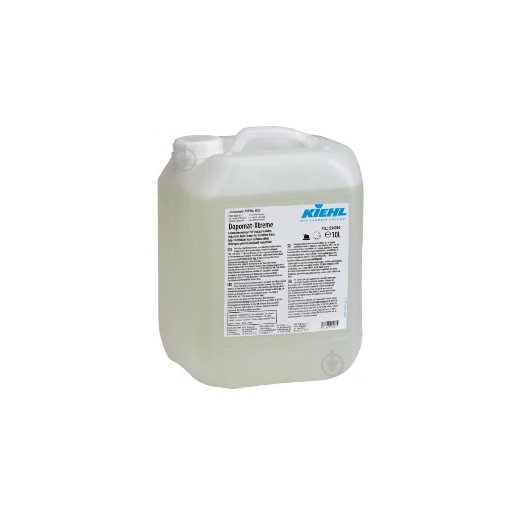 Dopomat-Xtreme 10 Kg, Detergente industriale Super Alcalino per Pavimenti | Kiehl