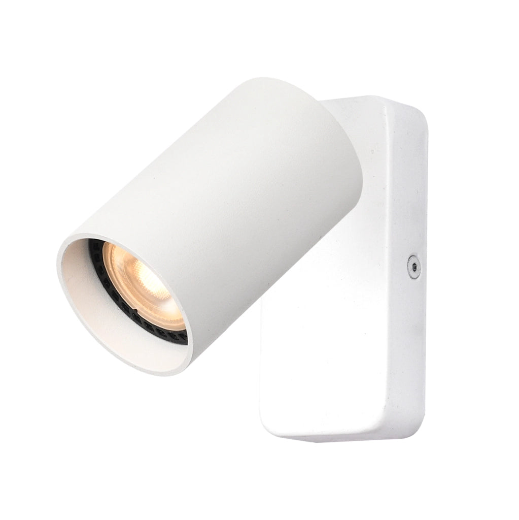 Applique da parete NESTO bianca orientabile GU10 10W Italux