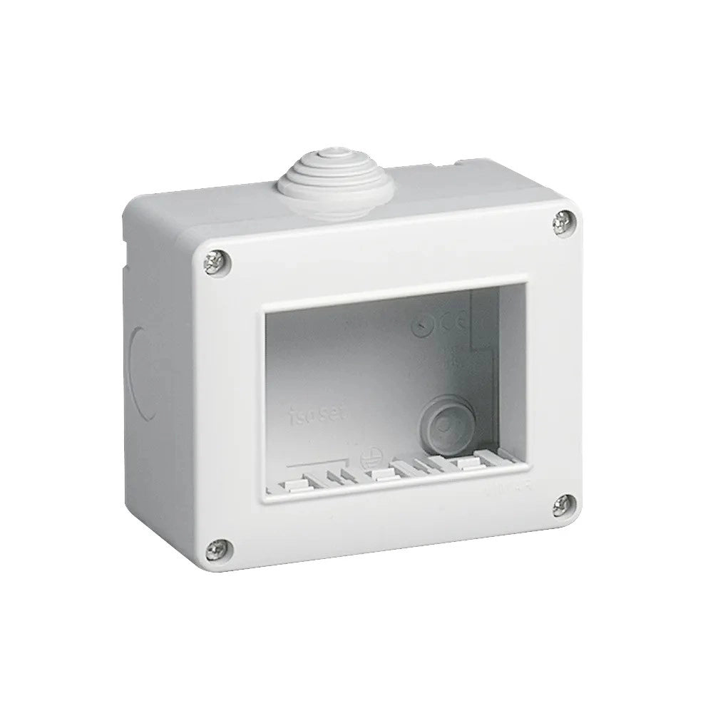 Elettroit serie starlight ip40 contenitore 3p protetto per serie civili compatibile plana