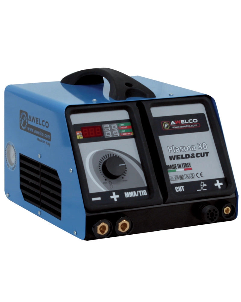 Saldatrice Generatore per Taglio Plasma TIG e MMA Inverter Awelco Plasma 30 Weld&Cut