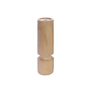 Piede in legno serie "Birillo" - Ã˜ 40 - H.180 mm. - grezzo
