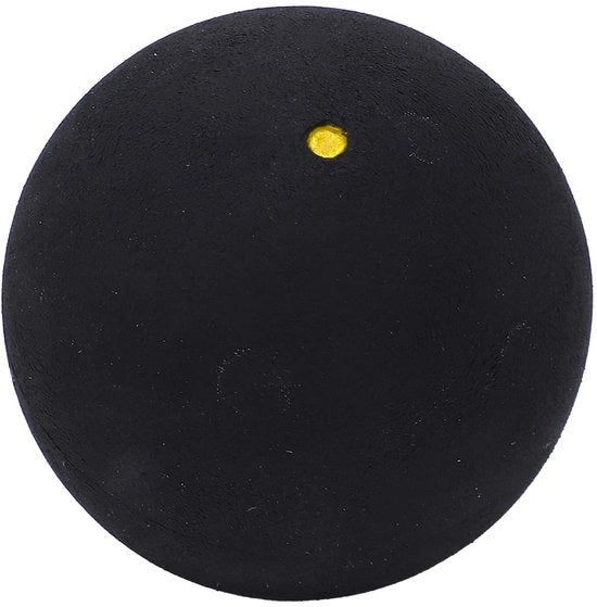 Palline da Squash 37 mm - Palline in Gomma - Durissime e Resistenti - Adatte per Principianti - Ideali per l'Allenamento - Leggere e Facili da Maneggiare - Palline da Allenamento