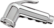 Doccetta shut-off cromata in abs stampata made in italy.