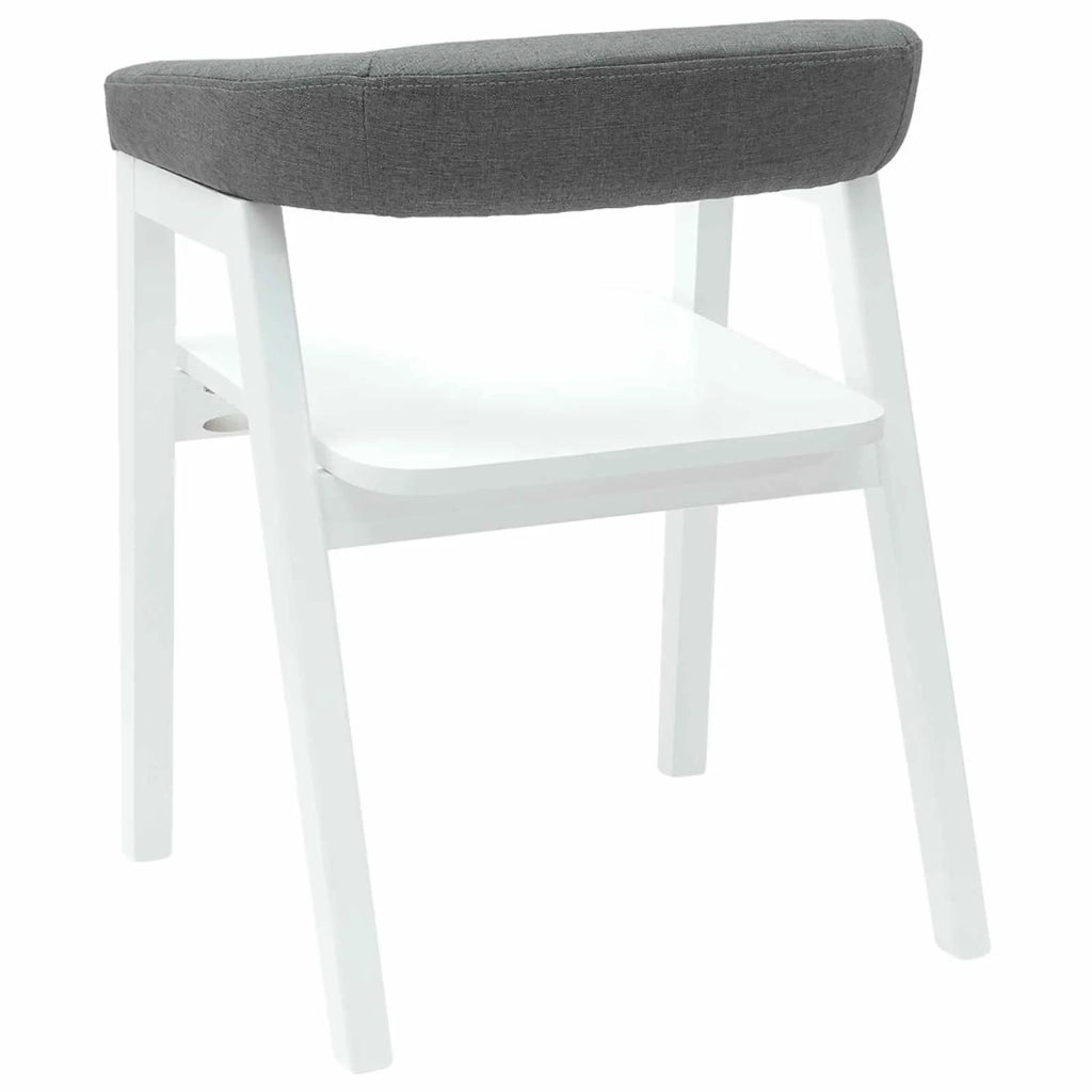 Sedie da pranzo 2 pcs Bianco 54 x 57 x 73 cm