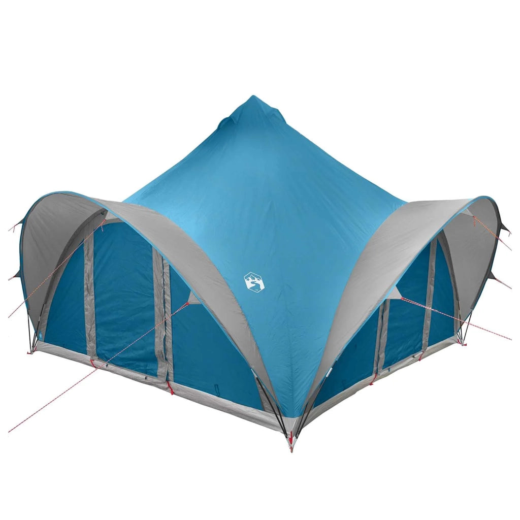 Tenda Tipi con tetto Blu 6 persone Poliestere e Acciaio 42028624