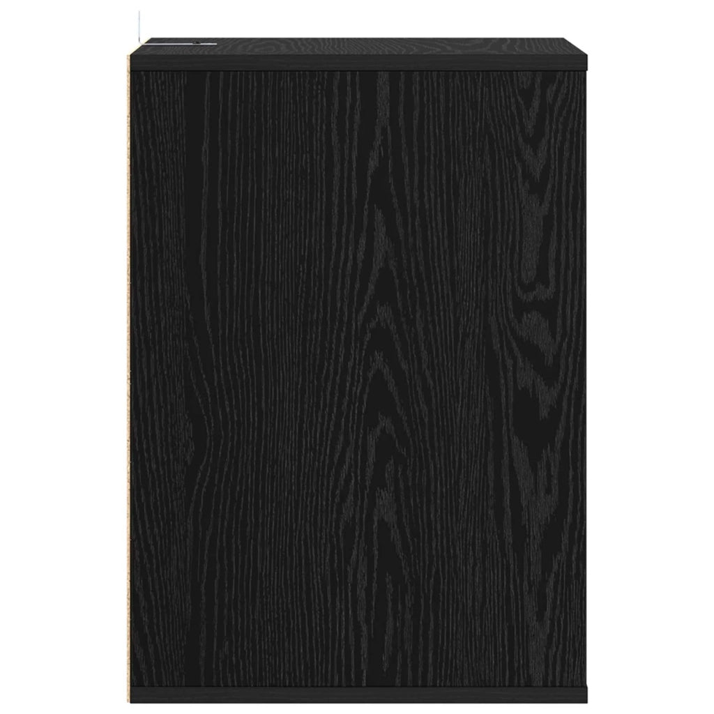 Cassettiera moderna per riporre oggetti in modo pratico 41 x 40 x 58 cm realizzata in legno di quercia nera 02_0058398