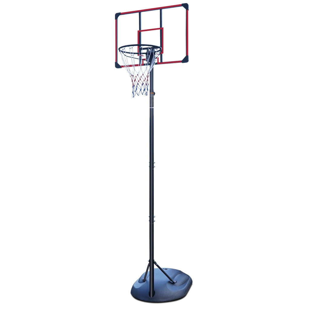 Canestro da basket regolabile 228,6-280,42 cm con ruote
