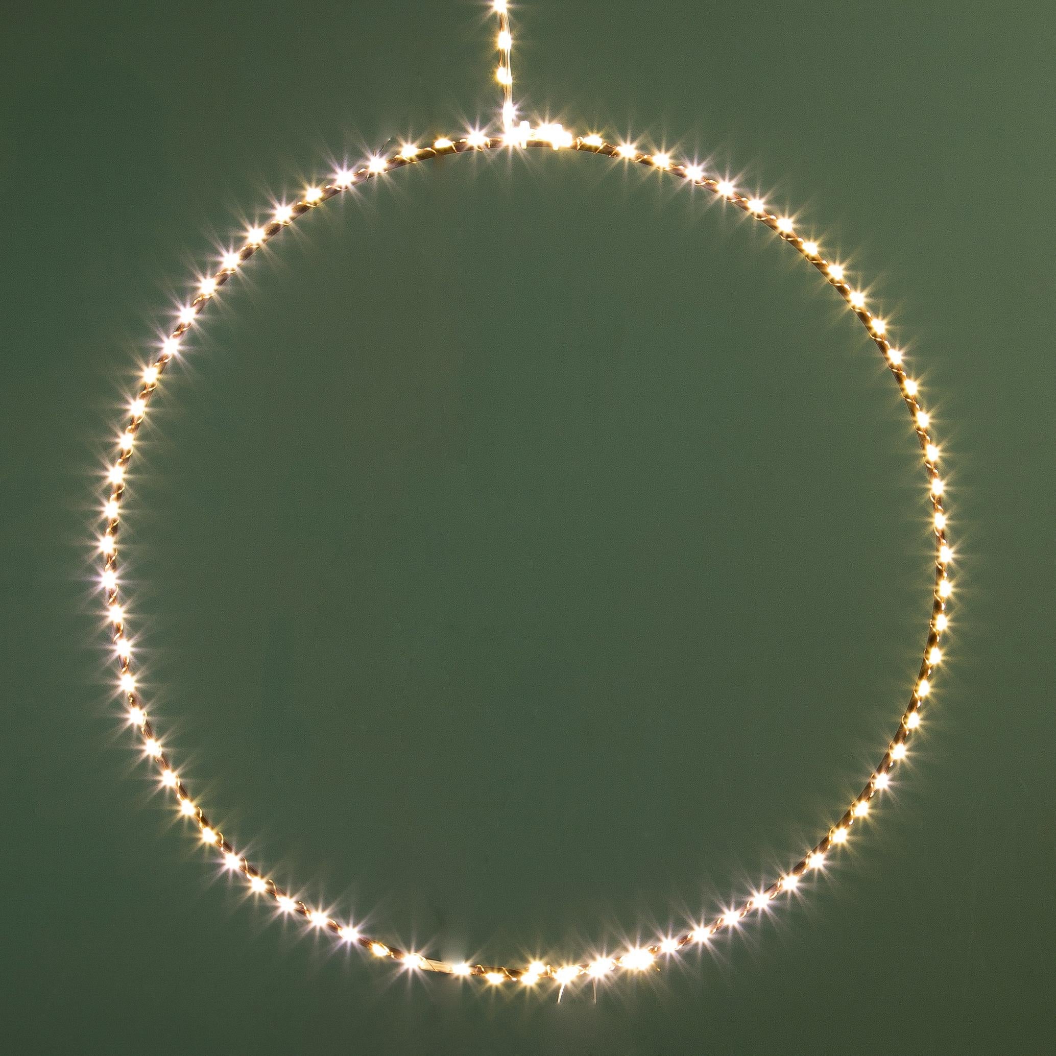 Cerchio Luminoso 124 Microled Ø38 cm Uso Esterno