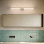 Brilliant Lampada da Parete e Soffitto Lineare LED 12W, Design Minimalista in Alluminio Bianco, Emissione Luce 360 Gradi, Versatile e Dimmerabile