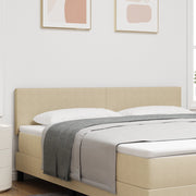 Testiera  Design Semplice Verde Chiaro Grigio 180 cm Tessuto in Velluto