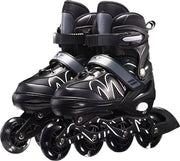 Inlineskates Professionali Adattabili per Adulti e Bambini - Skates Comfortevoli per Ragazze a 4 Ruote