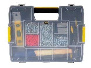 CASSETTA PORTAMINUTERIA ORGANIZER SORT MASTER JUNIOR VASCHETTE  cm.37x29,2x6,7h. (197483)    STANLEY