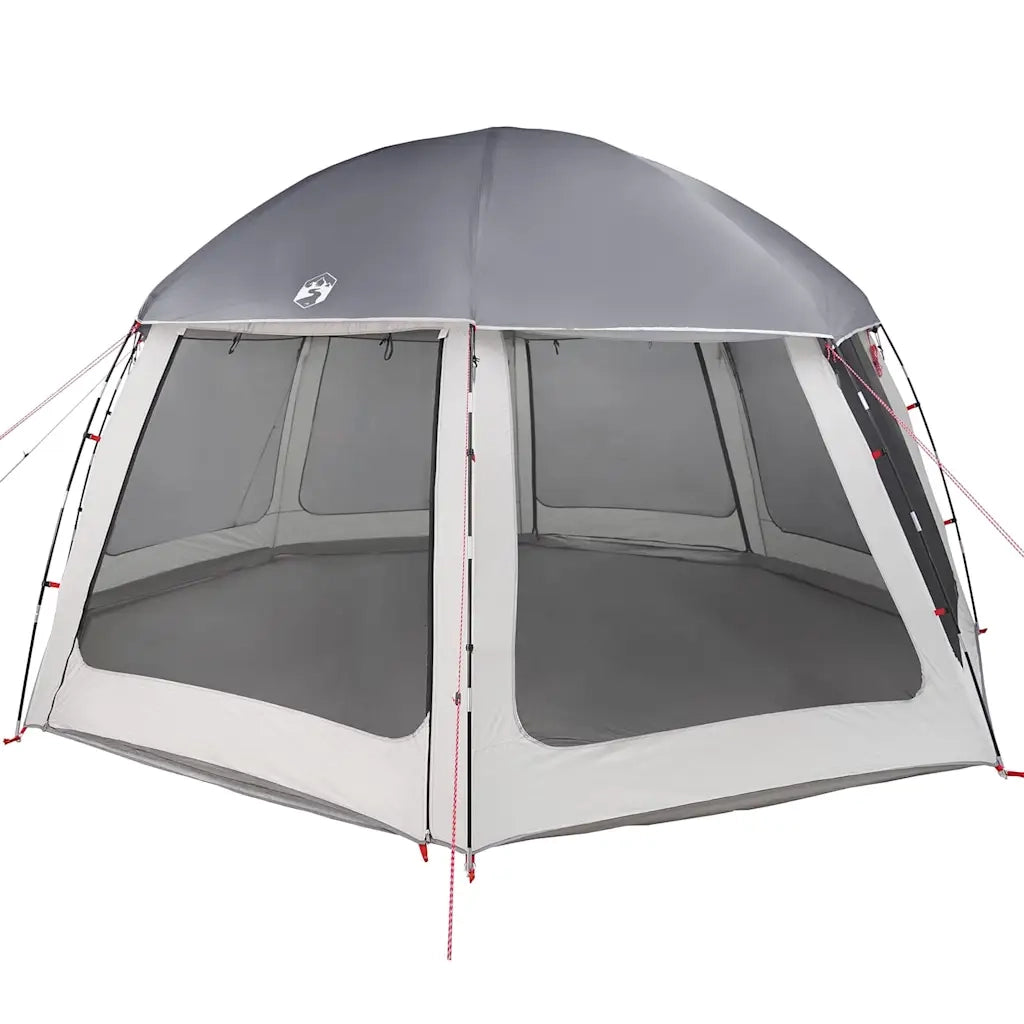 Tenda da piscina con Patta Rimovibile&Pareti in Rete-Tenda per Piscina 510x510 cm 667165