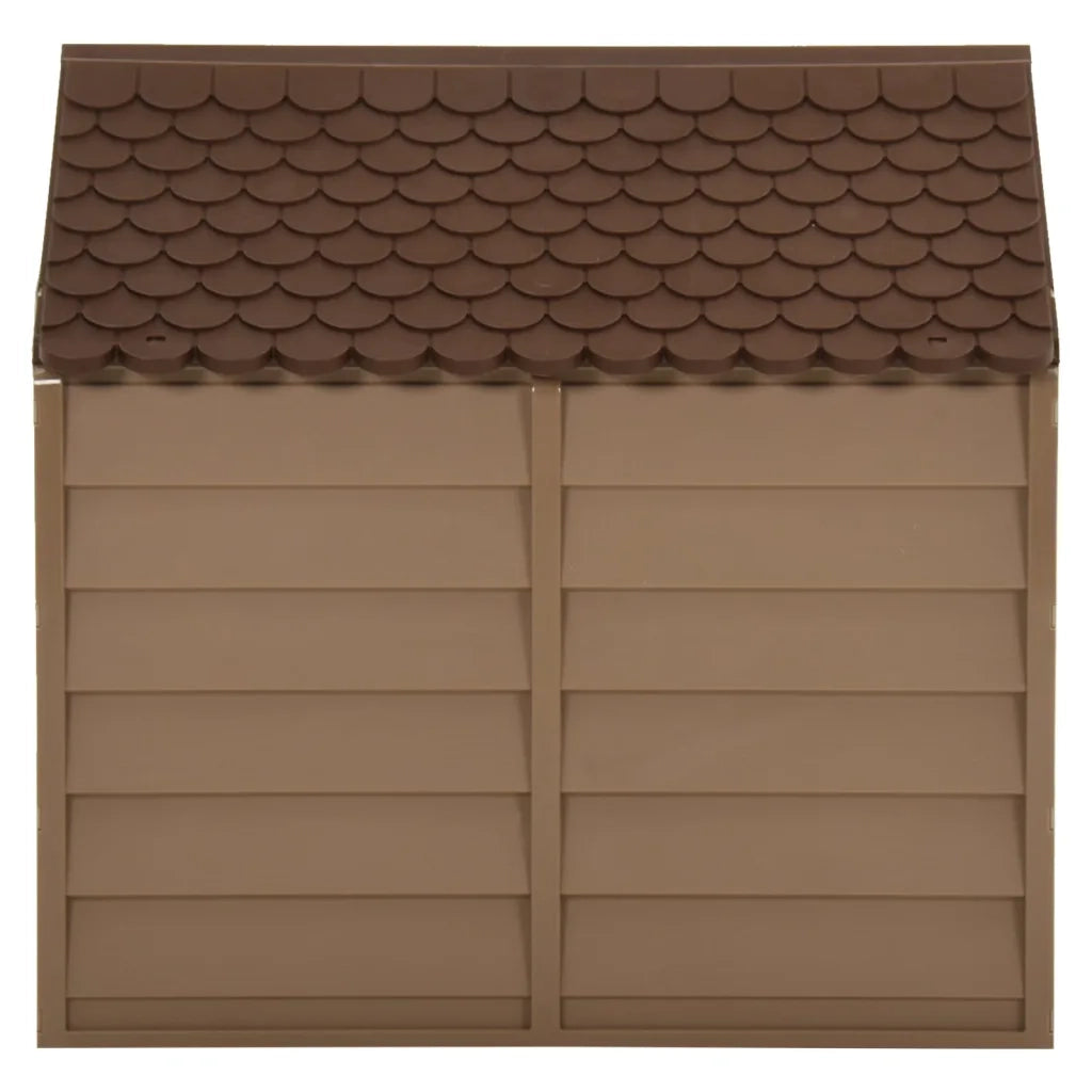 Cuccia per Cani Marrone 71x71,5x68 cm in PP CFW1397644