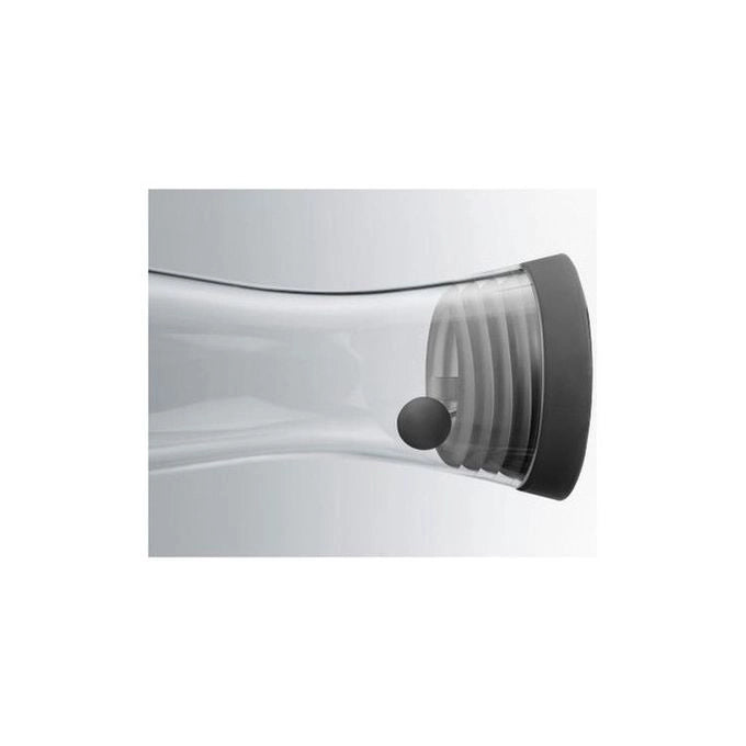 WMF 0617726040 Basic Caraffa 1,5 L con Chiusura CloseUp e Filtro Integrato colore Nero