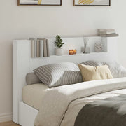 Testata con Mobile e LED Bianco 160 x 16,5 x 103,5 cm