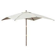 Ombrello | Parasolne da Giardino con Palo in Legno Sabbia 300x300x273 cm