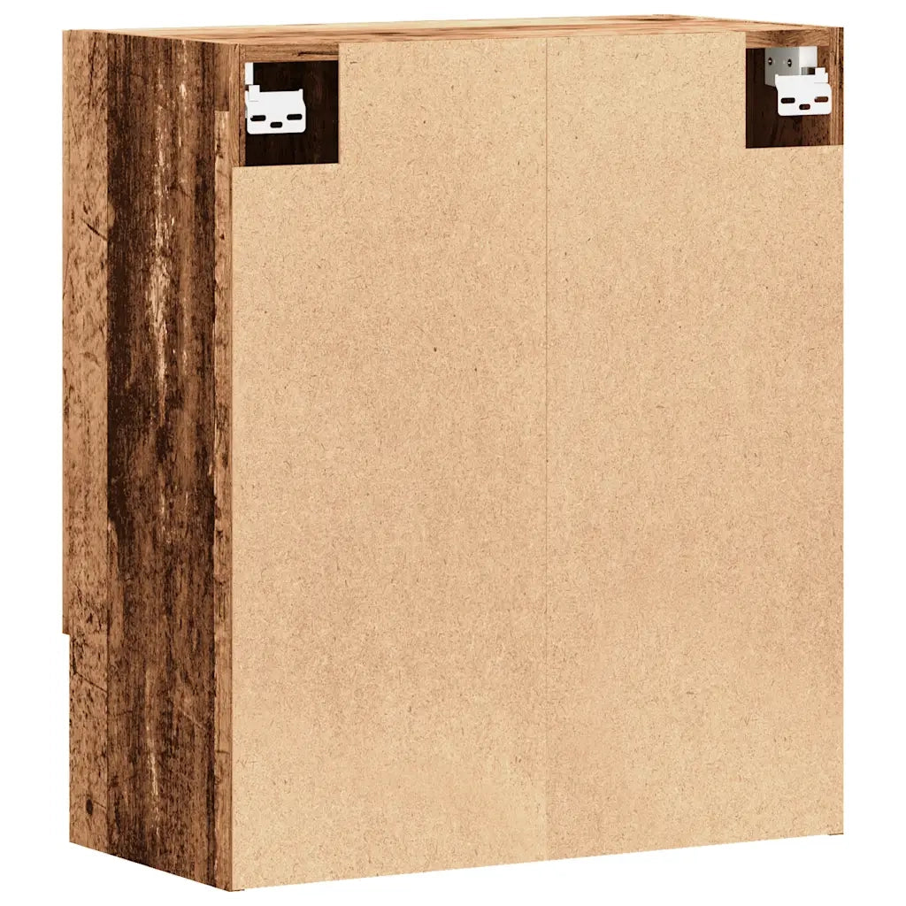 Armadietto a Muro Legno Antico 60x31x70 cm in Truciolato