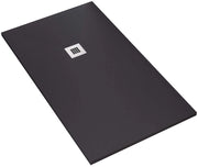 Piatto Doccia in Pietra 75x190 cm Bonussi Ardesia Everest Nero