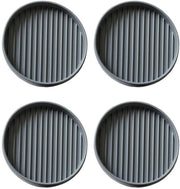 Pads di protezione per pavimento in legno - 4 pezzi - Ronde protezioni per pavimento - Idonei per pavimenti in legno - Grigio