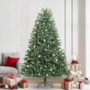 Albero di Natale Artificiale con Rami Pieghevoli Verde 240 cm 3395510
