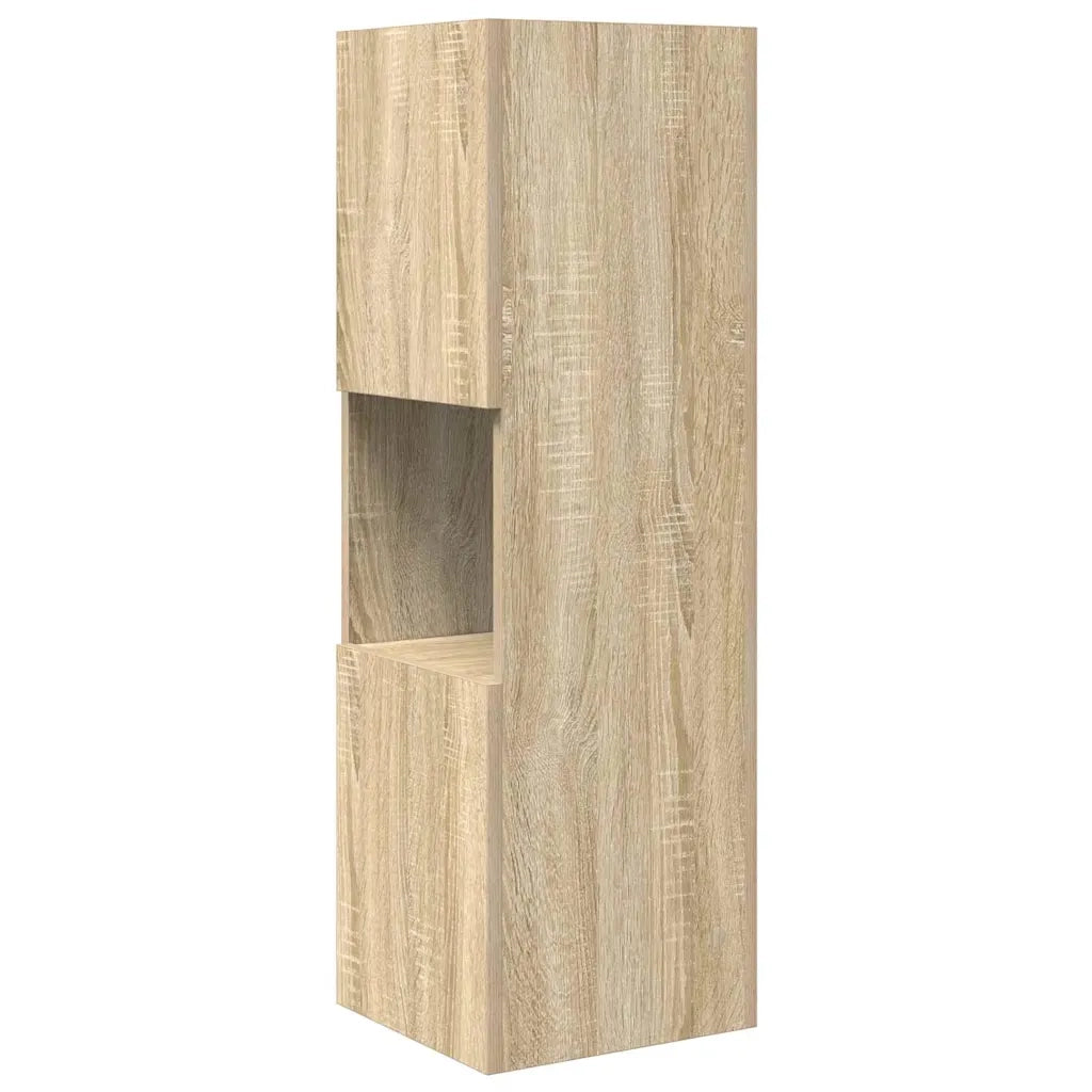 Mobile angolare Rovere Sonoma 30,5x30x95cm Legno multistrato 889831