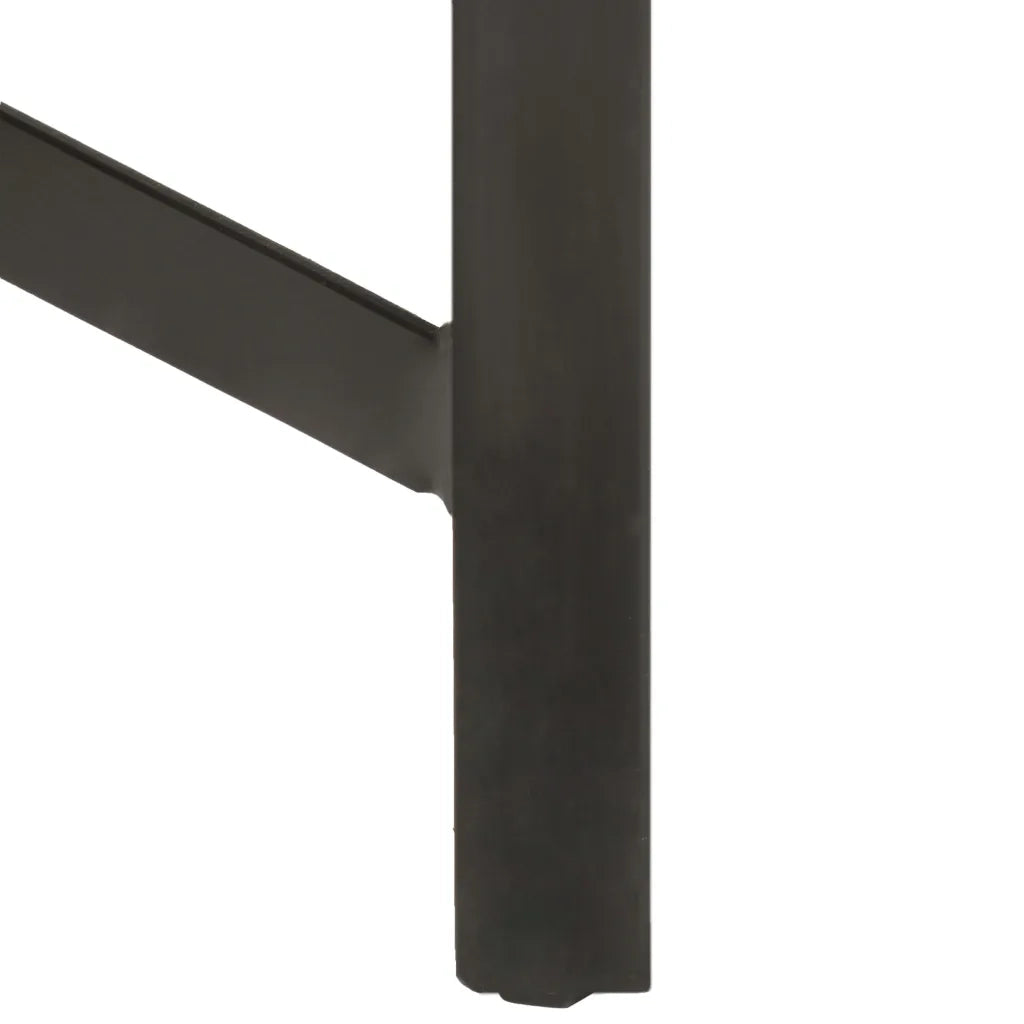 Tavolo da Bar 150x70x107 cm in Legno Ruvido di Mango 286612