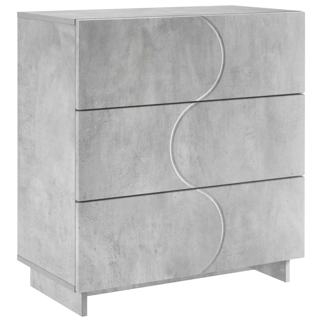 Credenza Grigio Cemento 70 x 38 x 75 cm Legno ingegnerizzato 8011525