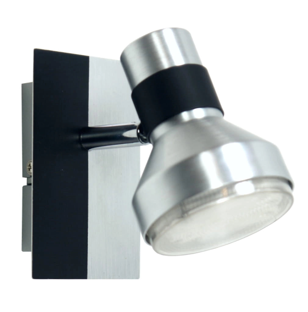 Candellux applique Sortha 91-07479 nera metallo GX53
