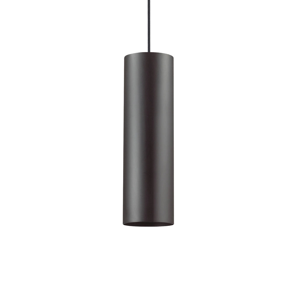 Sospensione Moderna Look Metallo Nero 1 Luce Gu10 10W 3000K Luce Calda