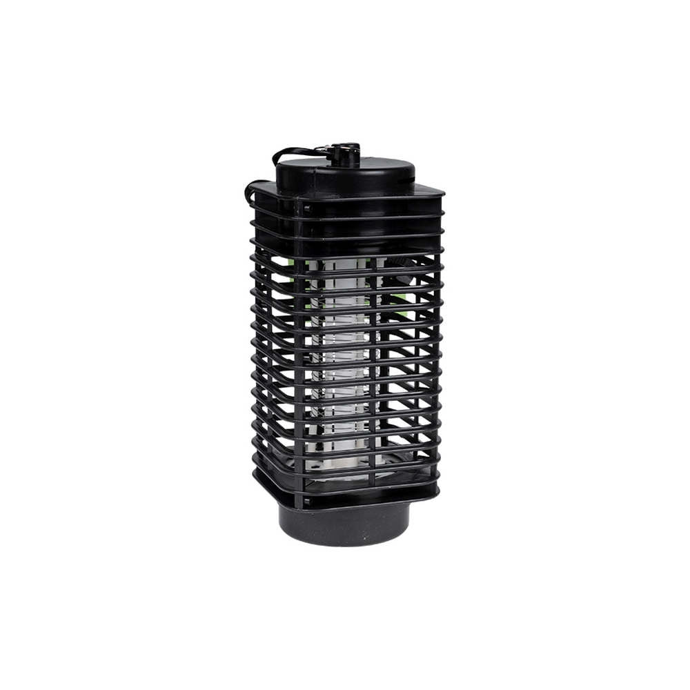 Lampada Anti Zanzare Elettrica Mosca Killer LED 2W Nero Partenope