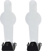 2 Pezzi di Mirino Metallico Resettabile Standard per Airsoft e Pistole BB - Forma Umana