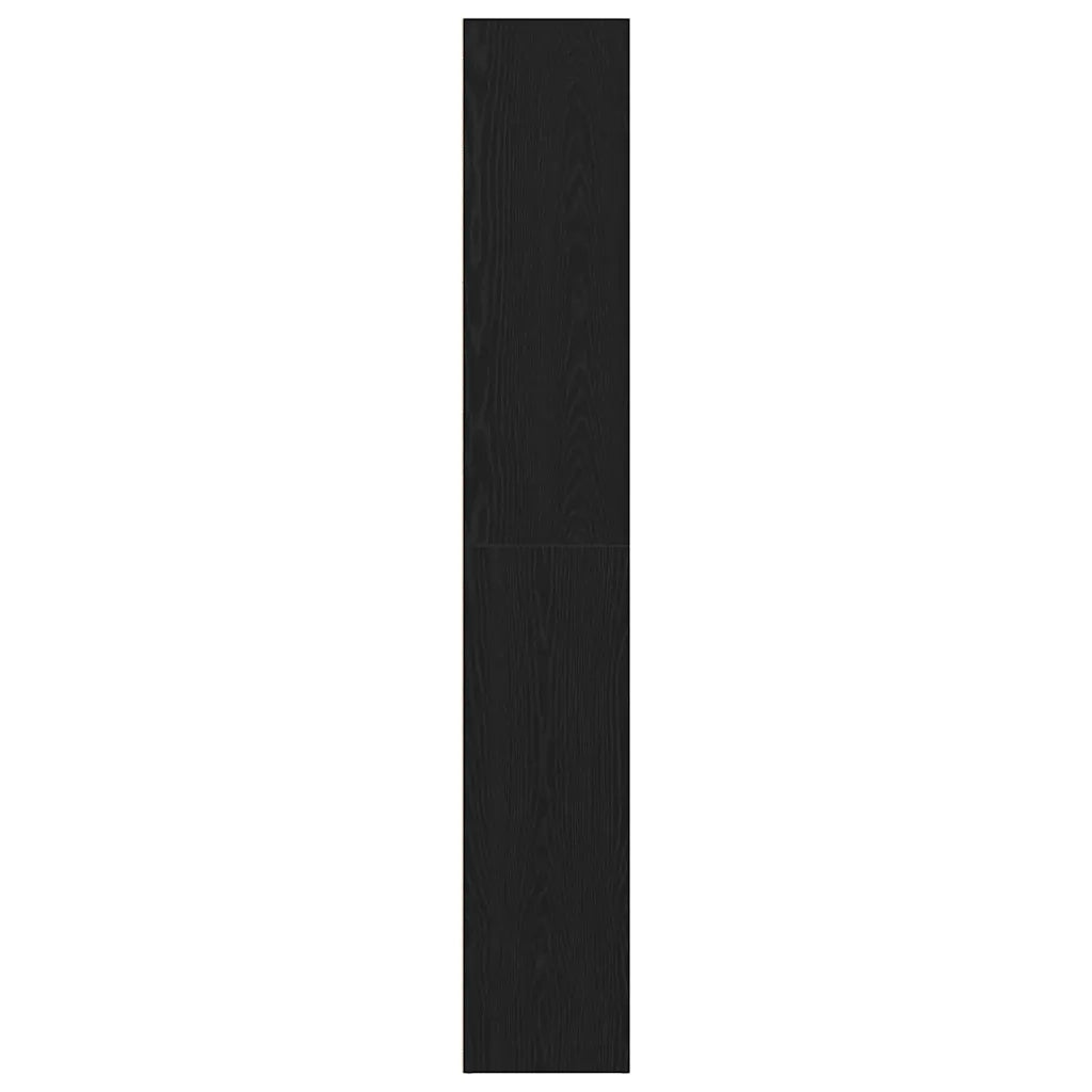 Libreria Rovere Nero 60x30x189 cm in Legno Multistrato 862457