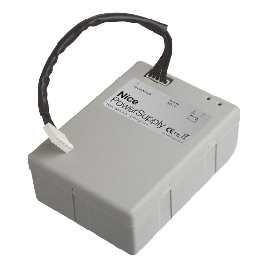NICE PS124 BATTERIA CON CARICABATTERIA PER SISTEMA SPINBUS